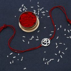 Premium 925 Silver Rakhi with Good Wishes to Rakhi-to-australia.asp