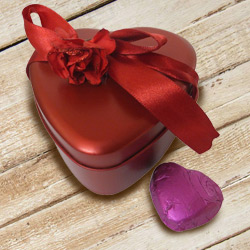 Angelic Heart Shaped Chocolate Gift Box to Andaman and Nicobar Islands
