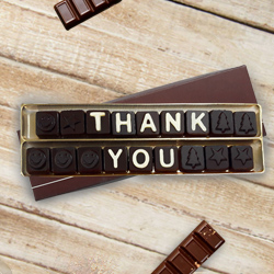 Homemade Chocolate to Say Thank You to India
