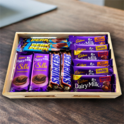 Delightful Assorted Chocolates Gift Hamper to Lakshadweep