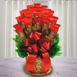 Marvelous Nestle Kitkat Bouquet to Lakshadweep