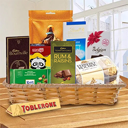 Delectable Chocolate Gift Basket to Cooch Behar