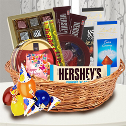 Yummy Chocolate Gift Basket to India