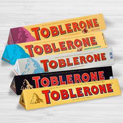 Marvelous Assorted Toblerone Chocolates to India