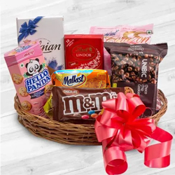 Remarkable Chocolate Gift Basket to India