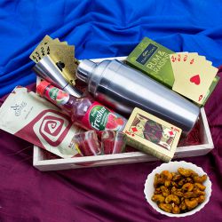 Superb Gaming Night Cocktail Party Basket to India