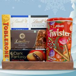 Luxury Gift Basket of Imported Chocolates to Kanjikode