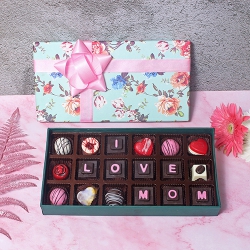 Enticing Box of I Love Mom Assorted Chocolates to Sivaganga