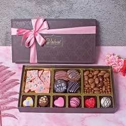 Mothers Day Chocolate, Cookies n Nuts Gift Box to India