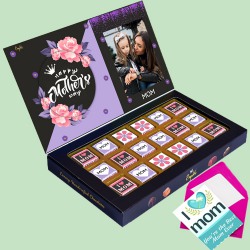 Lavish Handcrafted Chocolaty Personalize Box to India
