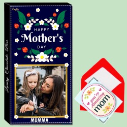 Exclusive Customize Wrapping Chocolate Bar for Mom to Marmagao