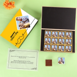 Classic Personalized Chocolates Box for Dad to Chittaurgarh