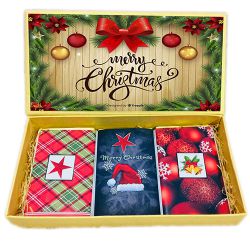 Delightful X Mas Chocolate Bars Gift Box to Perumbavoor