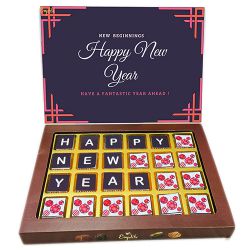 New Years Assorted Chocolates Box to Cooch Behar