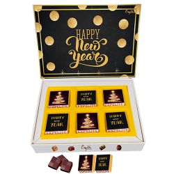New Year Themed Delectable Chocolates Box to Muvattupuzha