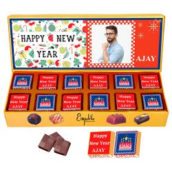Luxury Handcrafted Customized New Year Chocolates to Tirur