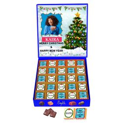 Delicious Festive Personalized Chocolates Assortment to Lakshadweep