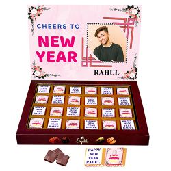 Sumptuous Customized New Year Chocolates Box to Kanjikode