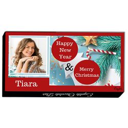 Personalized X Mas Chocolate Bar Gift to Tirur