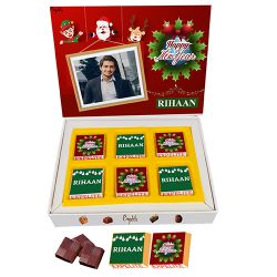 Scrumptious Personalized Christmas Chocolates Assortment to Tirur