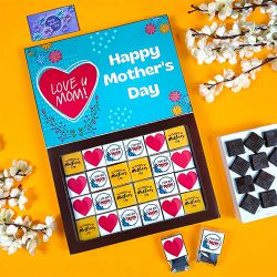Love You Mom Chocolate Treats Box to India