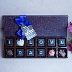 Exquisite Fathers Day Choco Delight Box to India