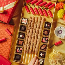 Festive Flavors Chocolate Cracker Box