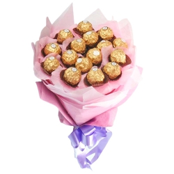 Wonderful Bouquet of Ferrero Rocher Chocolates to Irinjalakuda