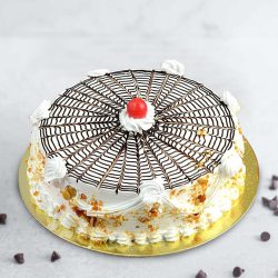 Satisfying Round Butterscotch Cake to Palani