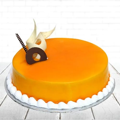 Exceptional Summer Delight Eggless Mango Cake to Sivaganga