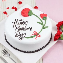 Delectable Happy Mothers Day Vanilla Cake to Nipani