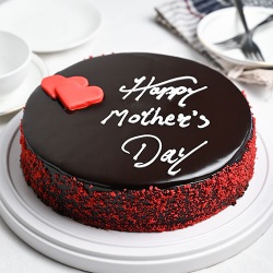 Tasty Chocolate Cake for Mothers Day to Muvattupuzha