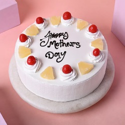Delectable Happy Mothers Day Pineapple Cake to Sivaganga