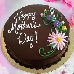 Tasty Happy Mothers Day Chocolate Cake to Rajamundri