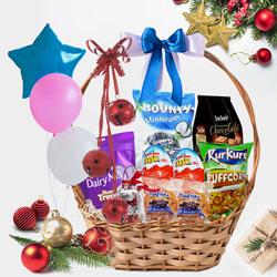 Classic Christmas Gift Basket to Marmagao