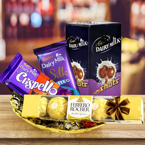 Classic Celebration Hamper of Chocolates to Rajamundri