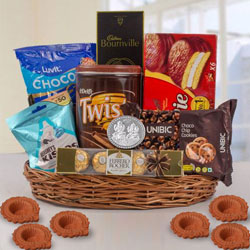 Wonderful Chocos Gift Hamper for Diwali to World-wide-diwali-hamper.asp