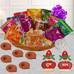 Wonderful Snacks Gift Hamper for Diwali to Hariyana