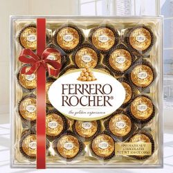 Delectable Ferrero Rocher Chocolate Box to Muvattupuzha