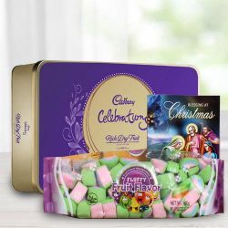 Delicious Cadbury Dairy Milk Rich Dry Fruit Box N Marshmello Pack to Hariyana