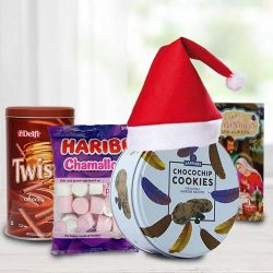 Tasty Cookies, Wafers N Marshmellos Combo for Christmas to Hariyana