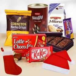 Marvelous Chocos Gift Hamper for XMas to Nipani
