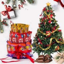 Exclusive Chocolates Arrangement for Christmas to Hariyana