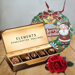 Marvelous ITC Elements Chocos with Velvet Rose N Wreath to Palai
