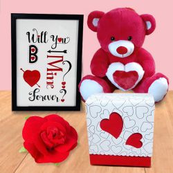 Charming Be Mine Forever Promise Day Gift Combo to Rourkela