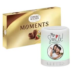 Remarkable Personalized Photo Bluetooth Speaker n Ferrero Rocher to Alappuzha