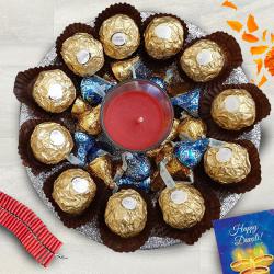Exclusive Diwali Chocolates Thali to Kanjikode