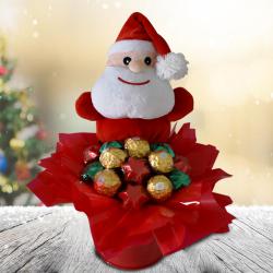 Exquisite Santas Handmade Chocolates Bucket to Irinjalakuda