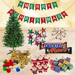 Christmas Special Decor Accessories with Chocolates to Irinjalakuda