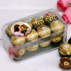 Mothers Day Special Personalized Ferrero Rocher Box to India